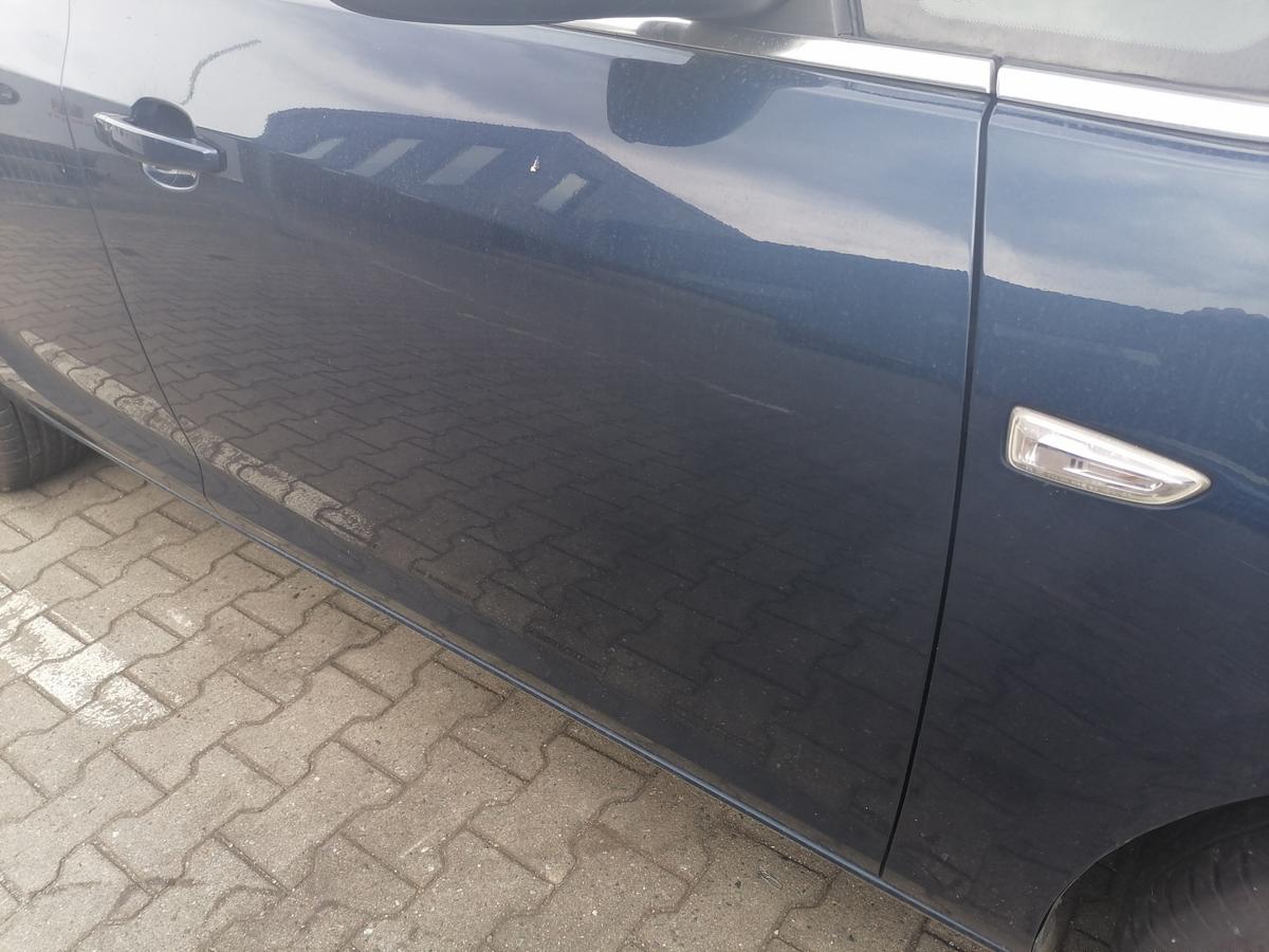 Opel Astra J Sportsturer original T&uuml;r vorn rechts Z22A Ozeanblau Rohbau Bj.2011
